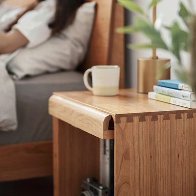 Kempst Solid Wood Nightstand