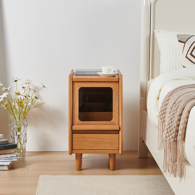 Corcino Solid Wood Nightstand