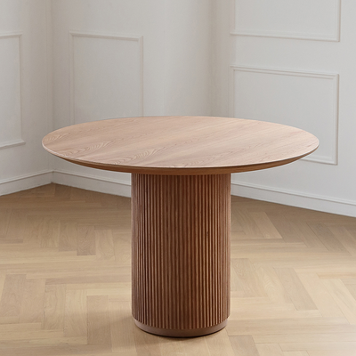 Marie Solid Wood Round Dining Table