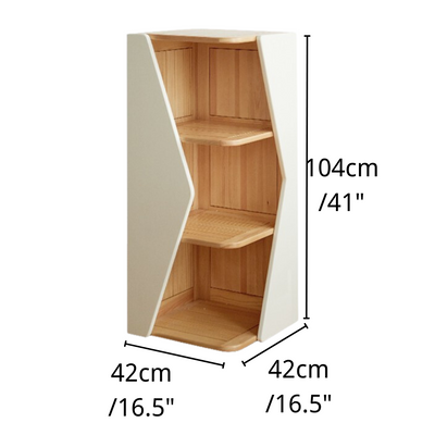Gracyn Abstract Bookcase