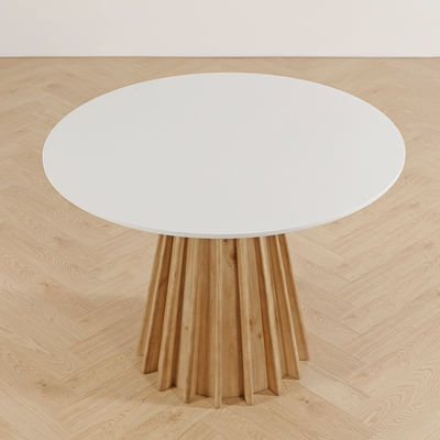 Prague Round Stone Dining Table
