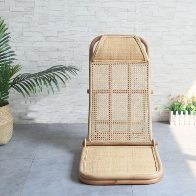 Dunsmuir Handmade Rattan Folding Deck Chair