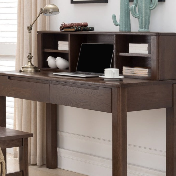Sadie Work Desk with Optional Hutch