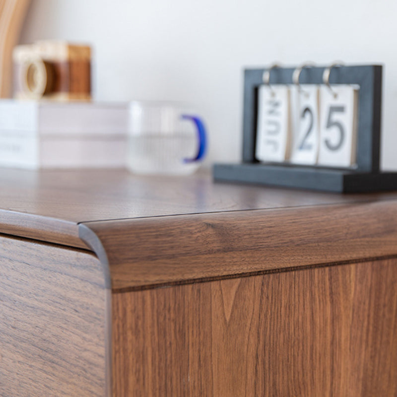 Renwich Solid Walnut Wood 8 Drawer Dresser