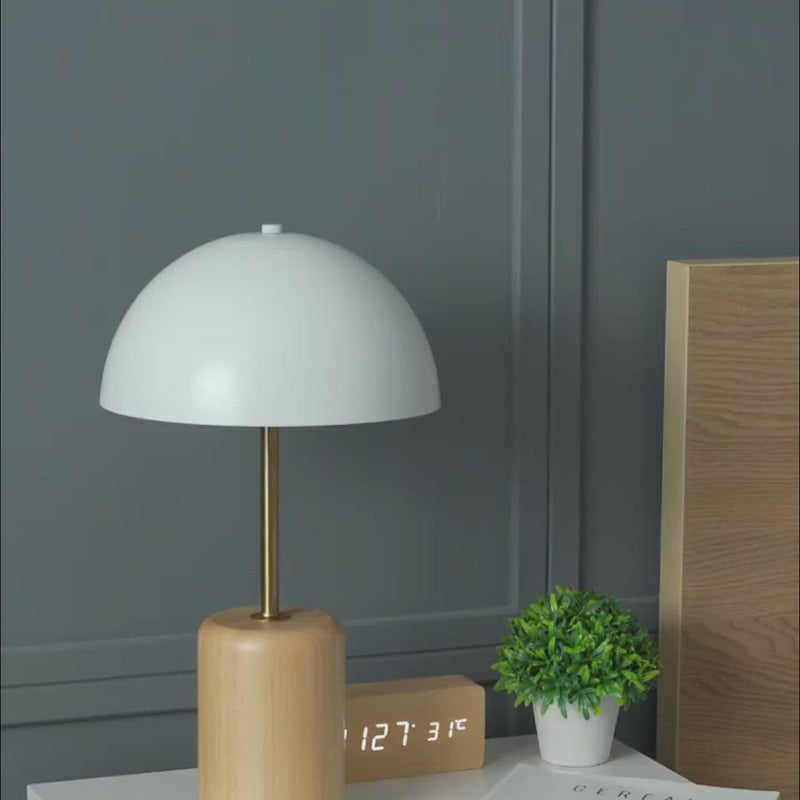 Broderick Solid Wood Table Lamp