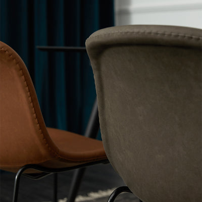 Kody Faux Leather Dining Chair (set of 2)