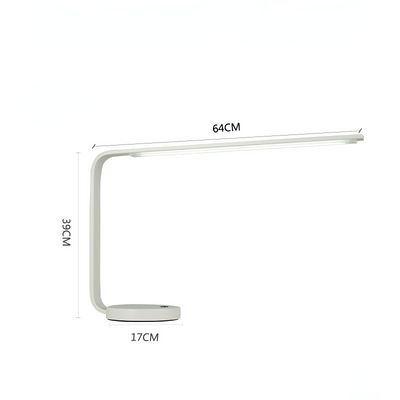 Akiana Black/White Desk Lamp