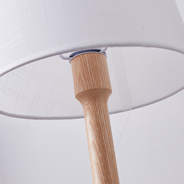 Cheatham Solid Wood Table Lamp