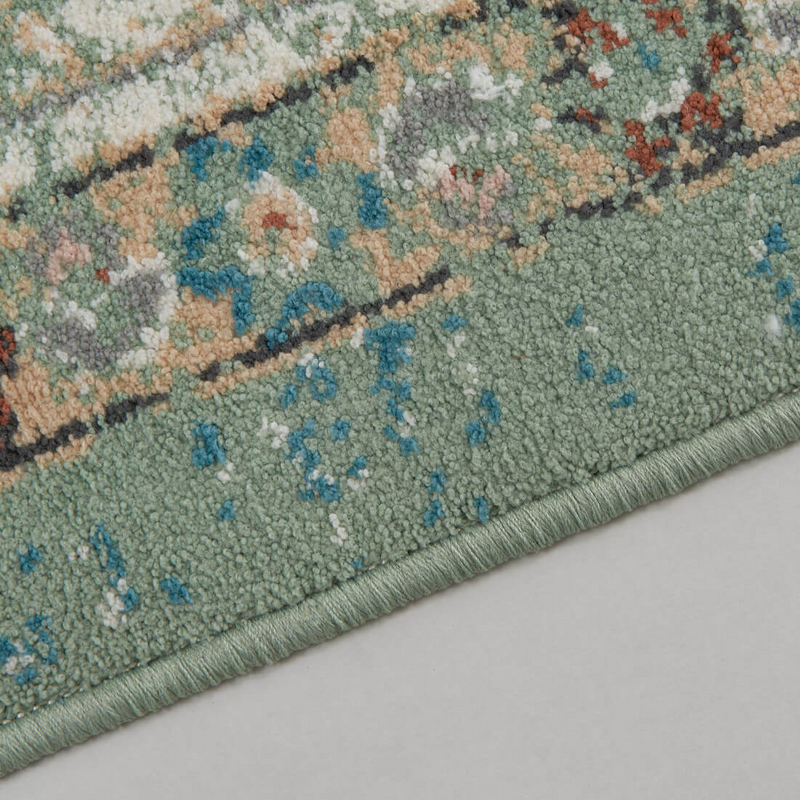 Abdera Green Area Carpet