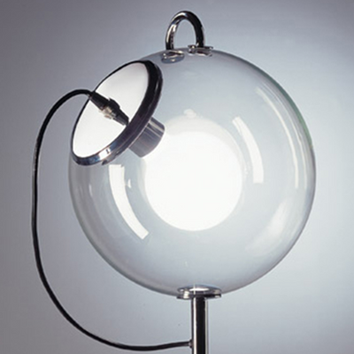 Anthony Transparent Glass Lamp