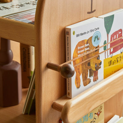 Holthaus Multifunctional Revolving Child Bookshelf