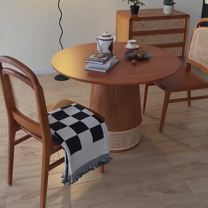 Elvira Ash Wood Dining Table