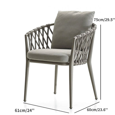 Anacely Patio Dining Armchair(Set of 2)