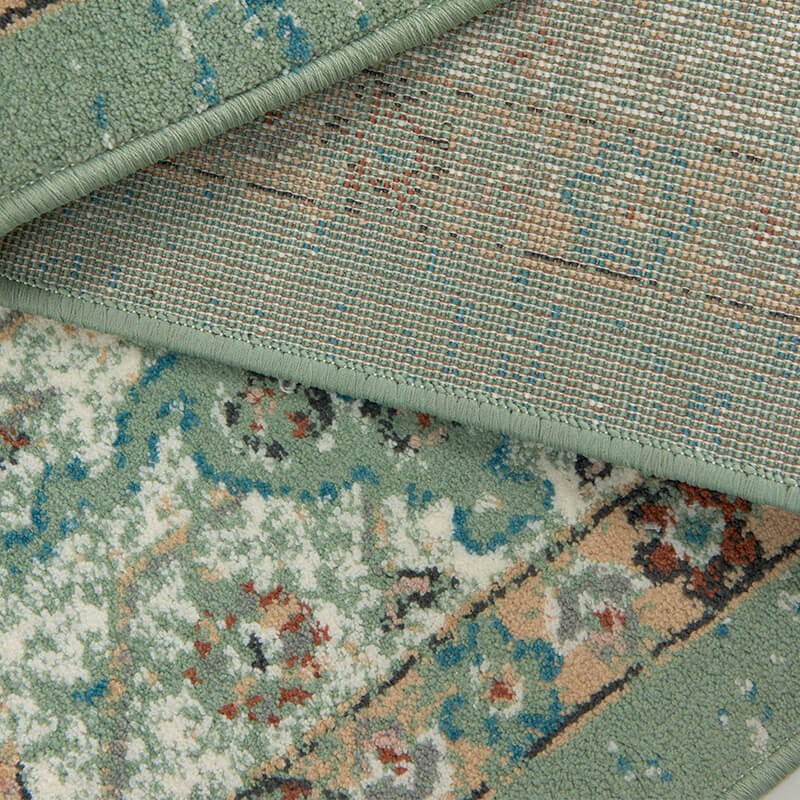 Abdera Green Area Carpet