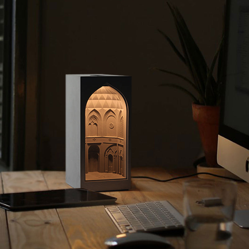 Persian Garden Concrete Night Light