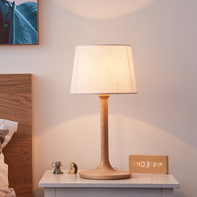 Cheatham Solid Wood Table Lamp