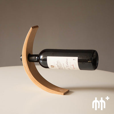 Handmade Tabletop Wine Bottle Rack