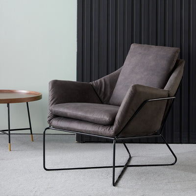 Hoboken Leather Armchair