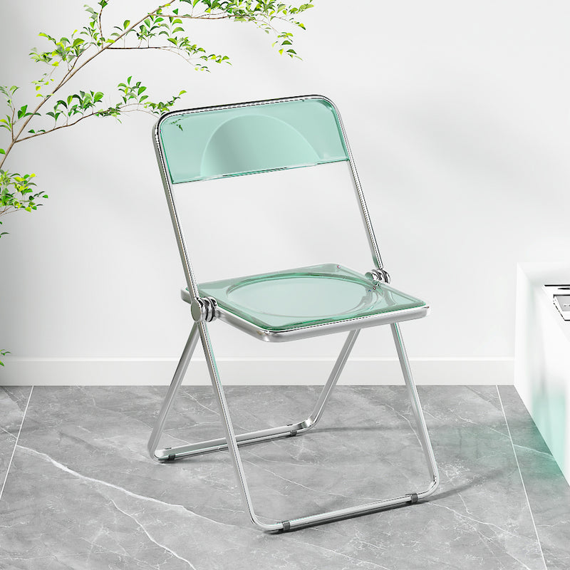 Larkin Acrylic Folding Dining Chair (Set of 2)
