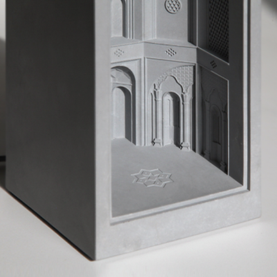 Persian Garden Concrete Night Light
