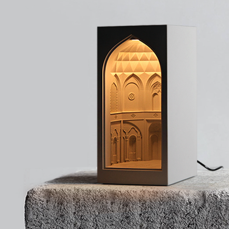 Persian Garden Concrete Night Light