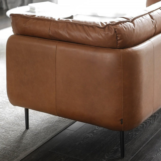 Emilio Genuine Leather Sofa