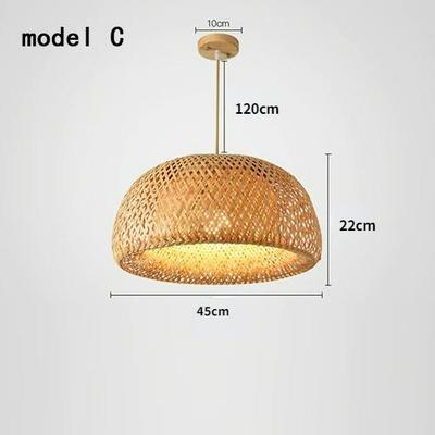 TAO Oriental Bamboo Pendant Lamp